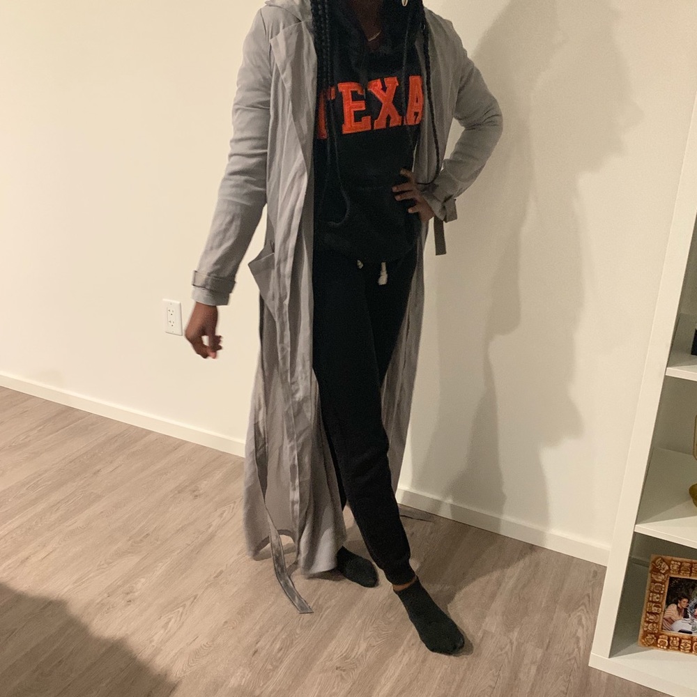 Grey Duster Coat